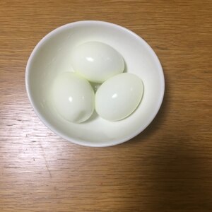 ゆで卵の茹で方